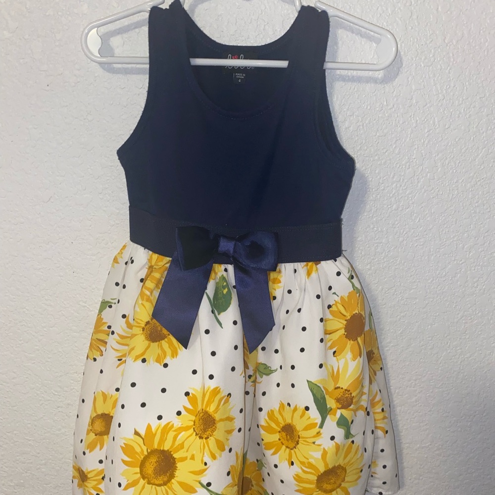 Toddler Sunflower dress!